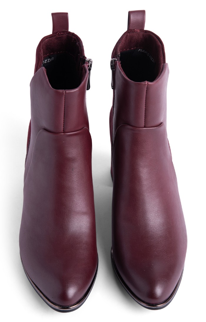 Marco tozzi hotsell bordeaux ankle boots