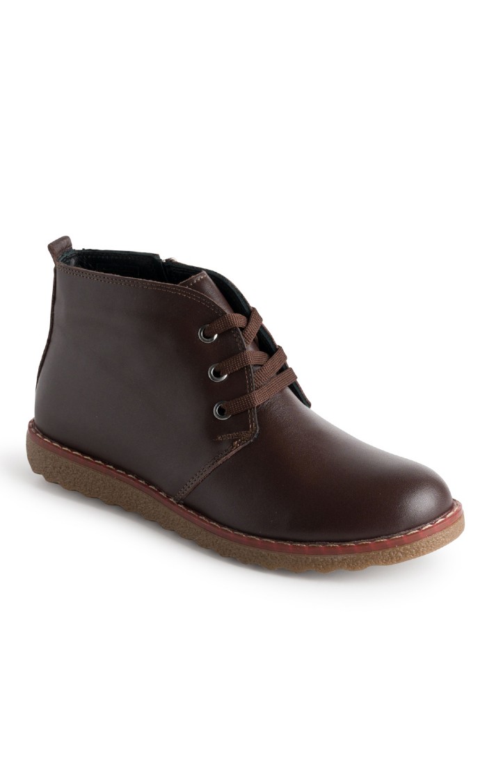 Rhubarb British Style Tooling Leather Unisex Desert Boot