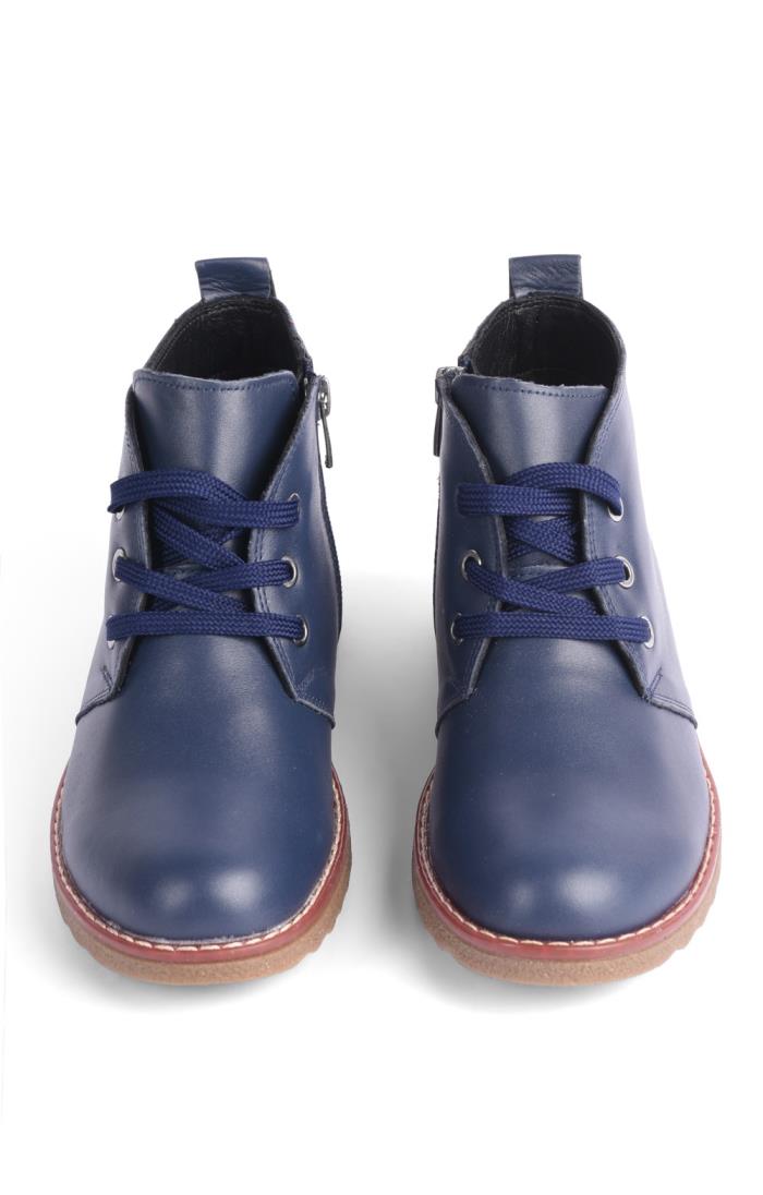 Ladies navy desert shop boots