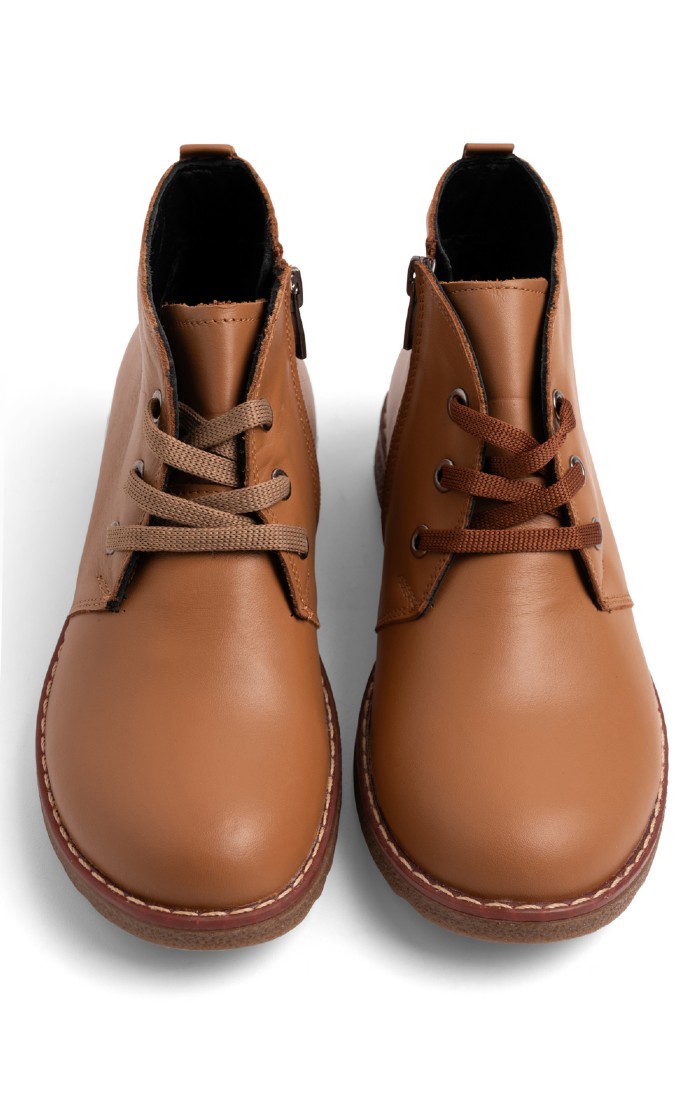 Ladies Leather Desert Boot House of Bruar