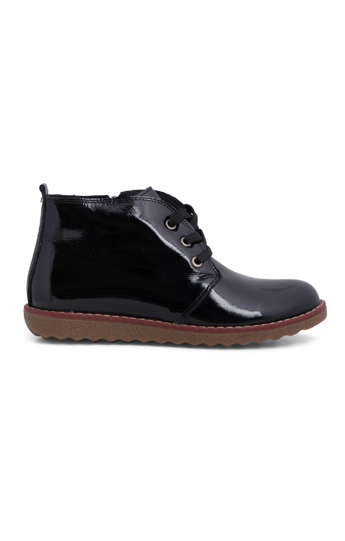 Ladies black desert boots discount