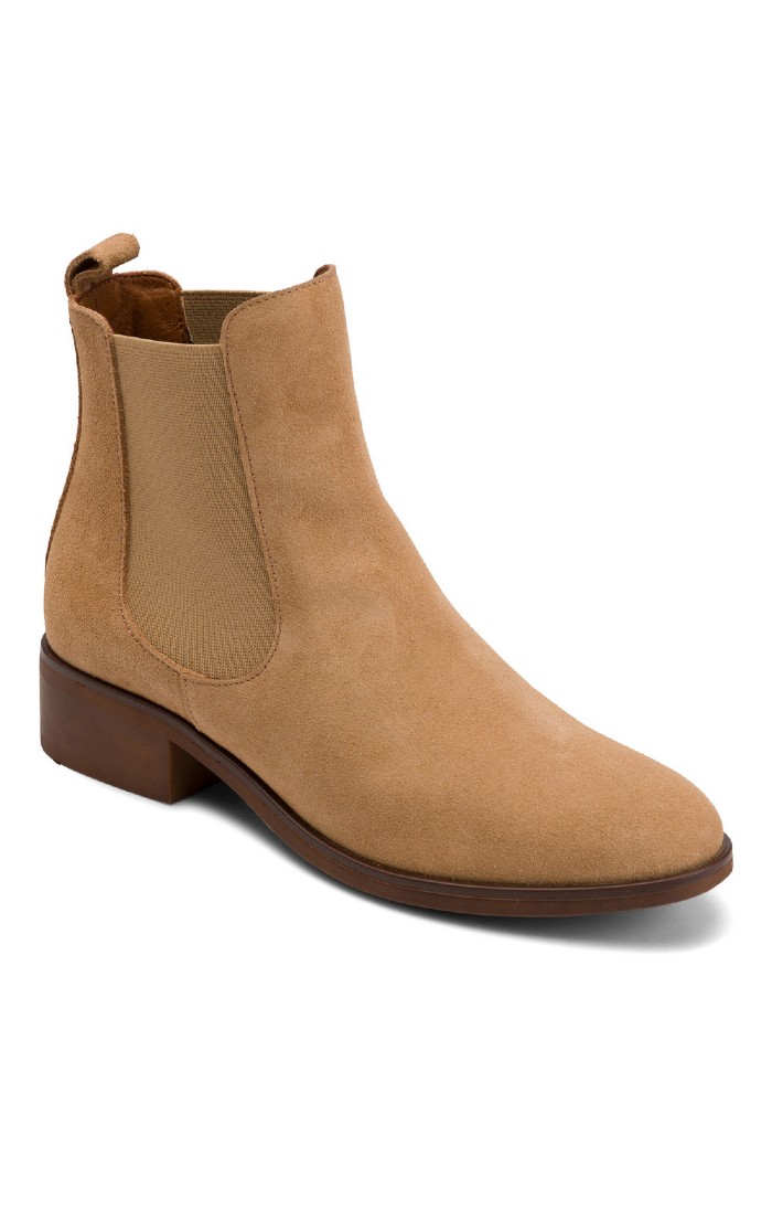 Ladies Smart Suede Chelsea Boots, Brown House of Bruar - Main Image