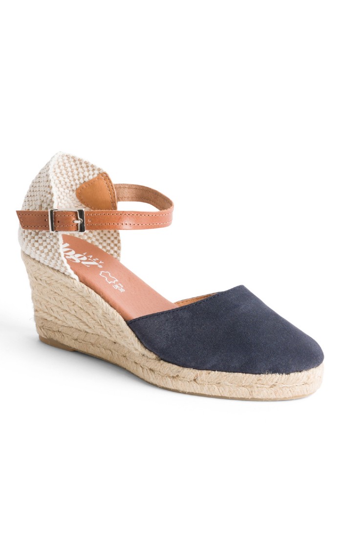 Ladies navy espadrilles store