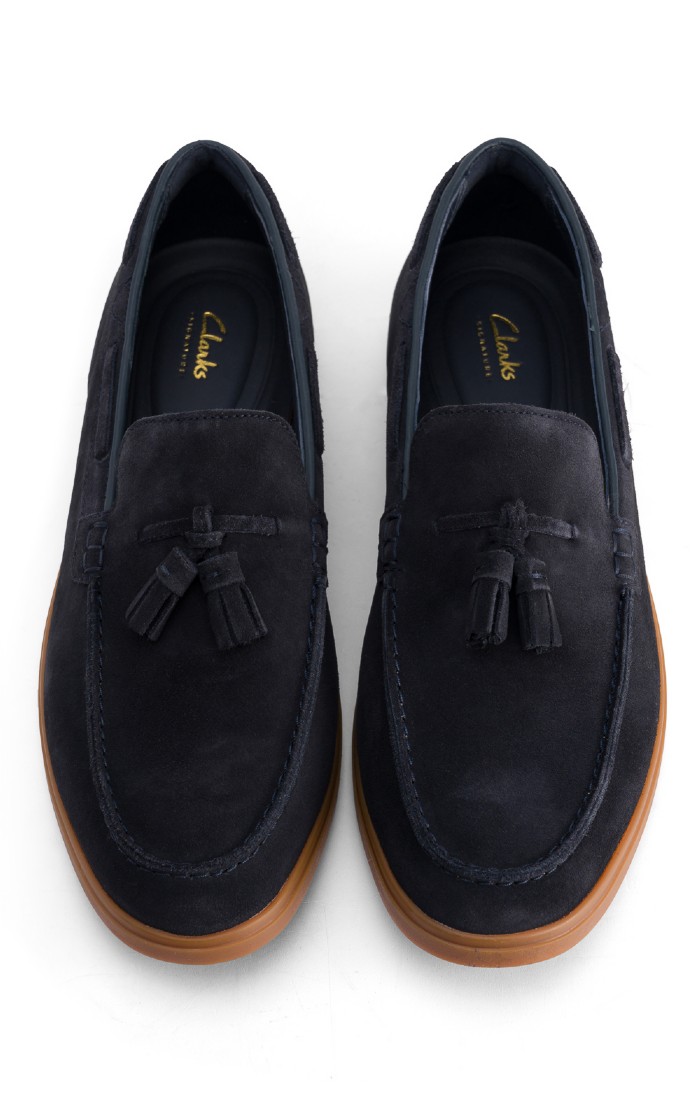 Men's Torford Tassel Slip-on Loafer, Navy House of Bruar