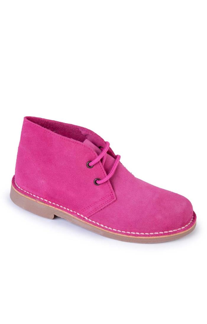 Ladies desert boots suede on sale
