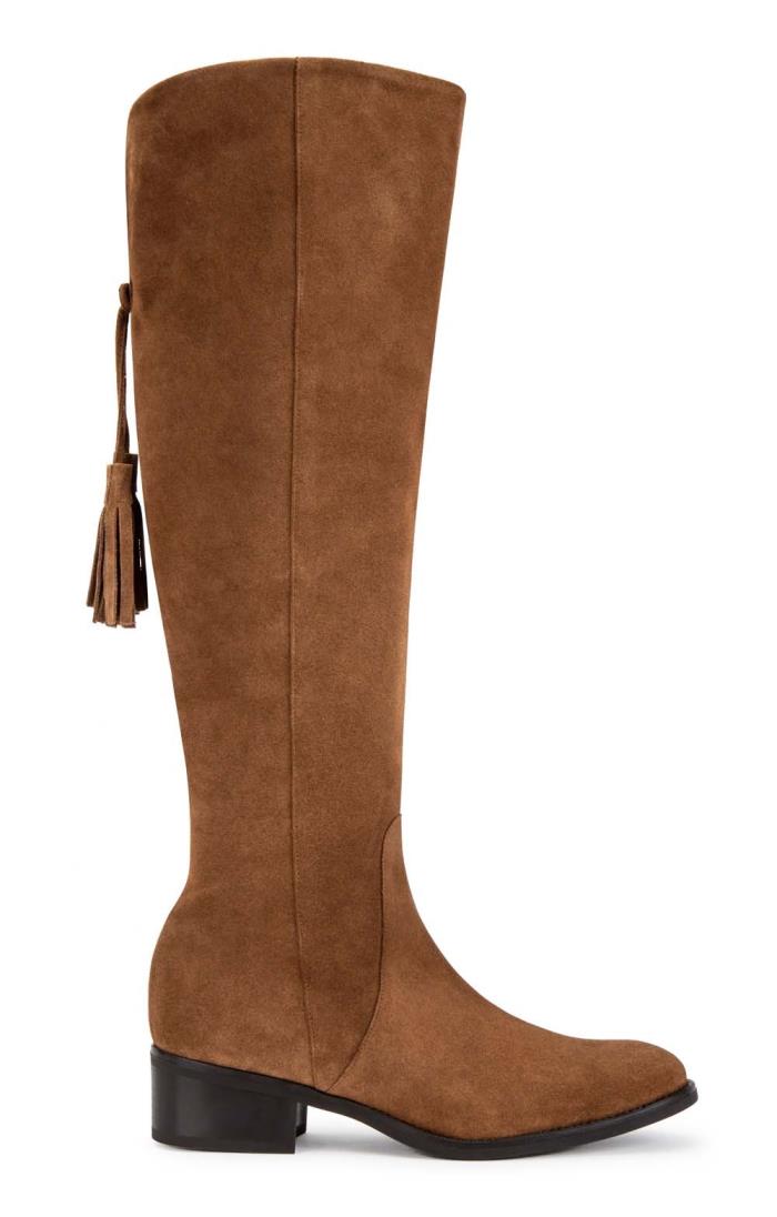 Tall tassel boots discount