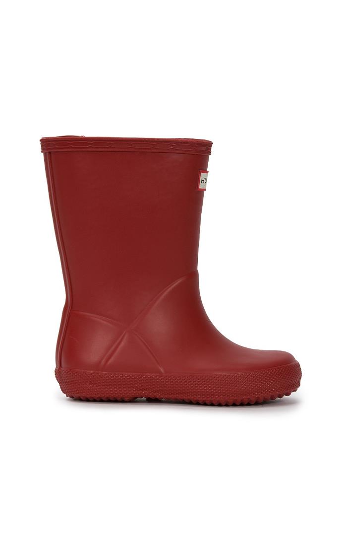 Red rain boots hunter on sale