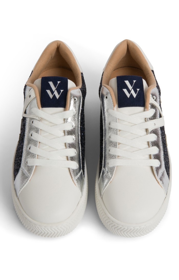 Ladies Estelle Glitter Sneaker House of Bruar