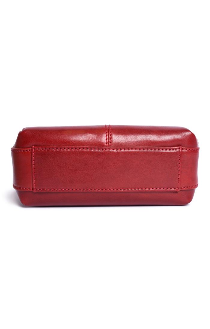 Gianni Conti Classic Soft Shoulder Tote in Italian Leather