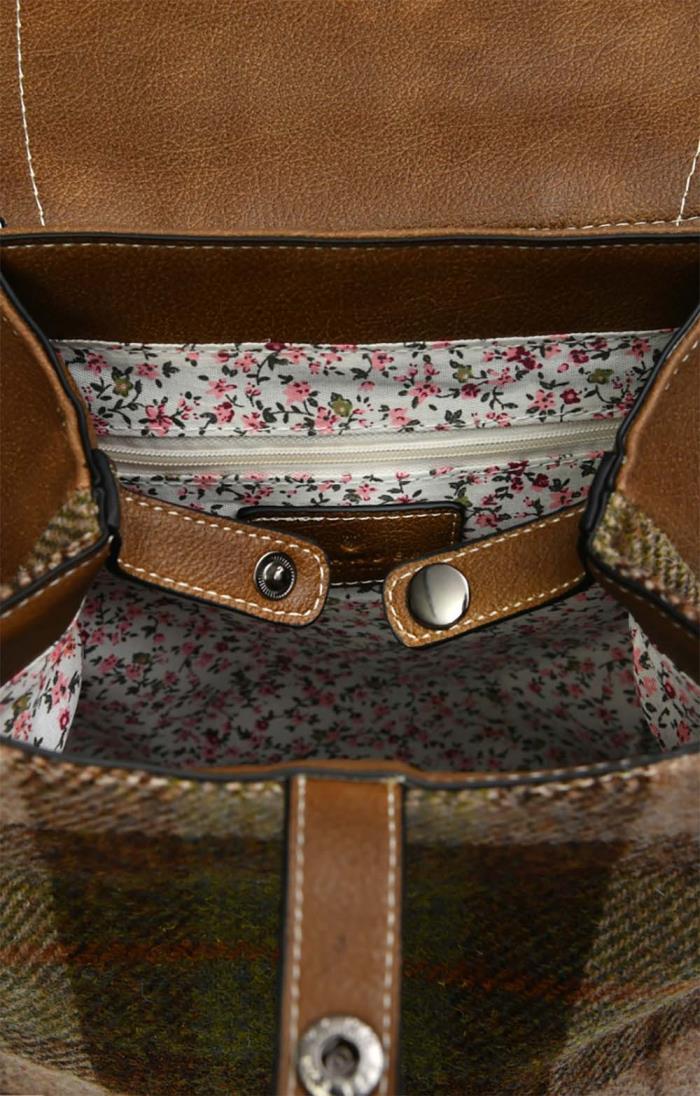 Ladies Harris Tweed Jura Backpack House of Bruar