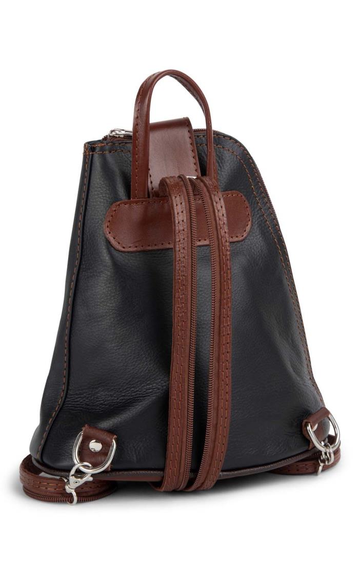 Ladies leather back pack hotsell