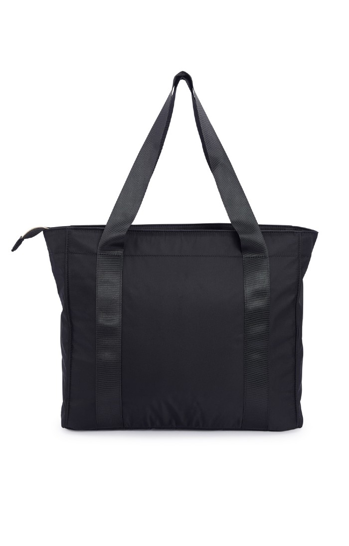 Ladies Barbour International Qualify Tote Bag, Black House of Bruar