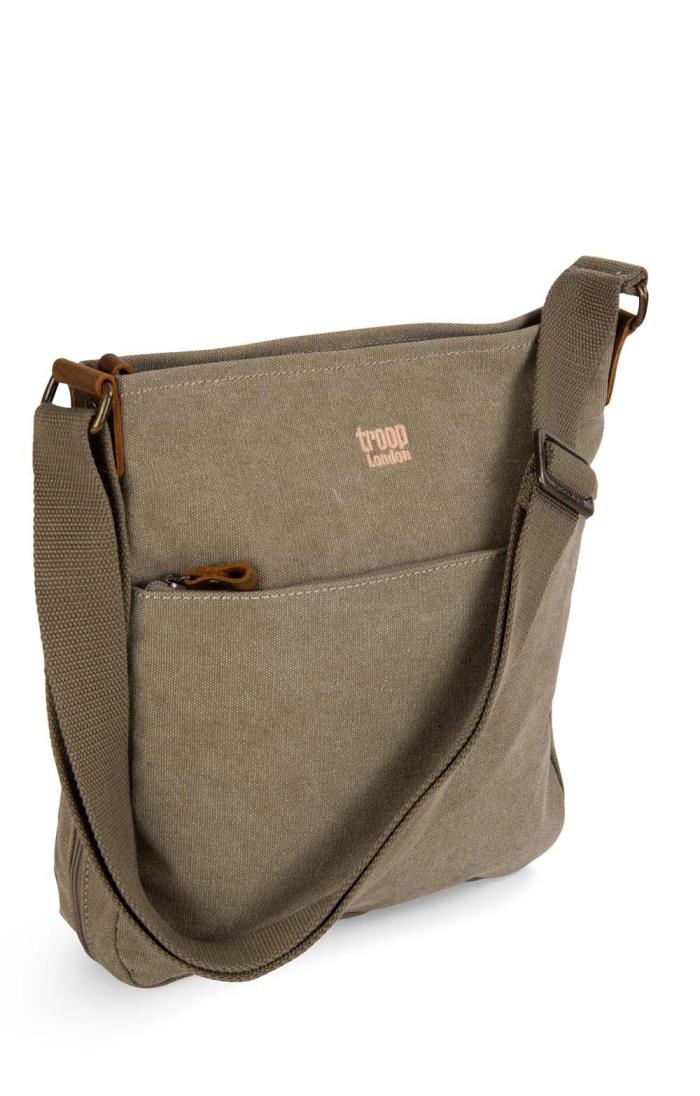 Troop Large Front Zip Pocket Bag