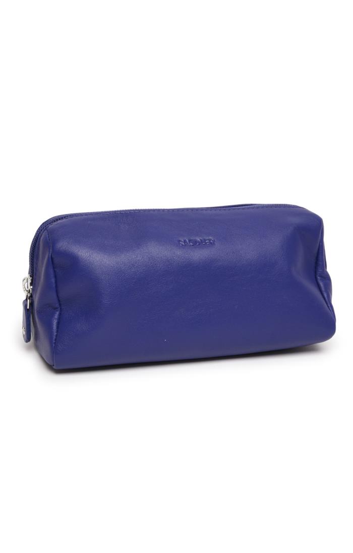 Ladies Zip Top Cosmetic Bag House of Bruar