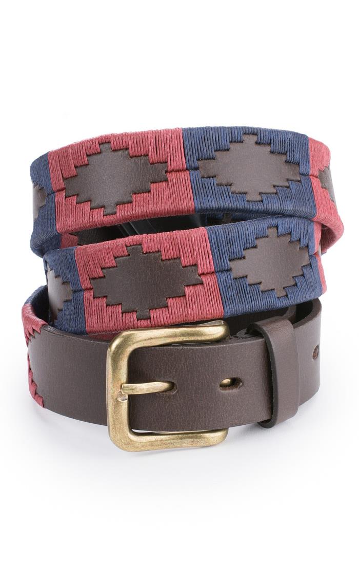 Handmade Pioneros Argentinian Polo Belt 