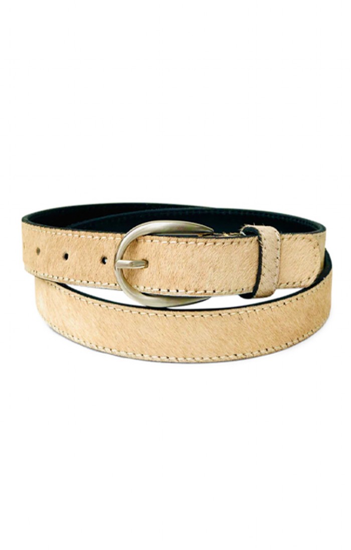 Ladies Ponyskin Belt
