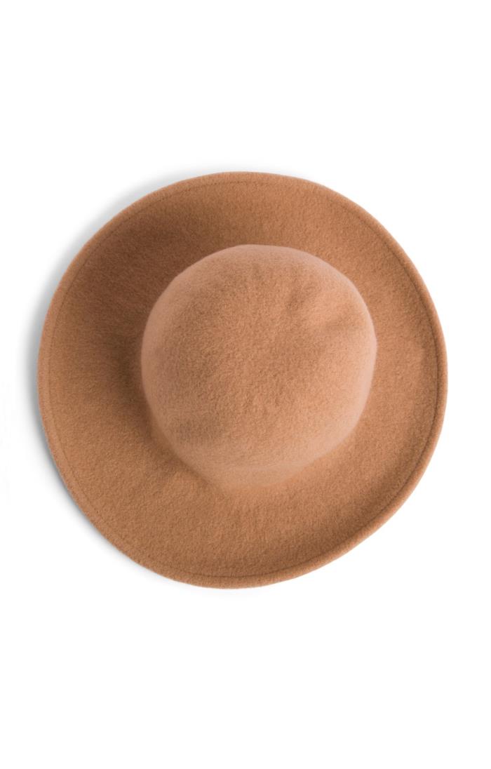 Ladies Pure New Wool Knitted Floppy Hat