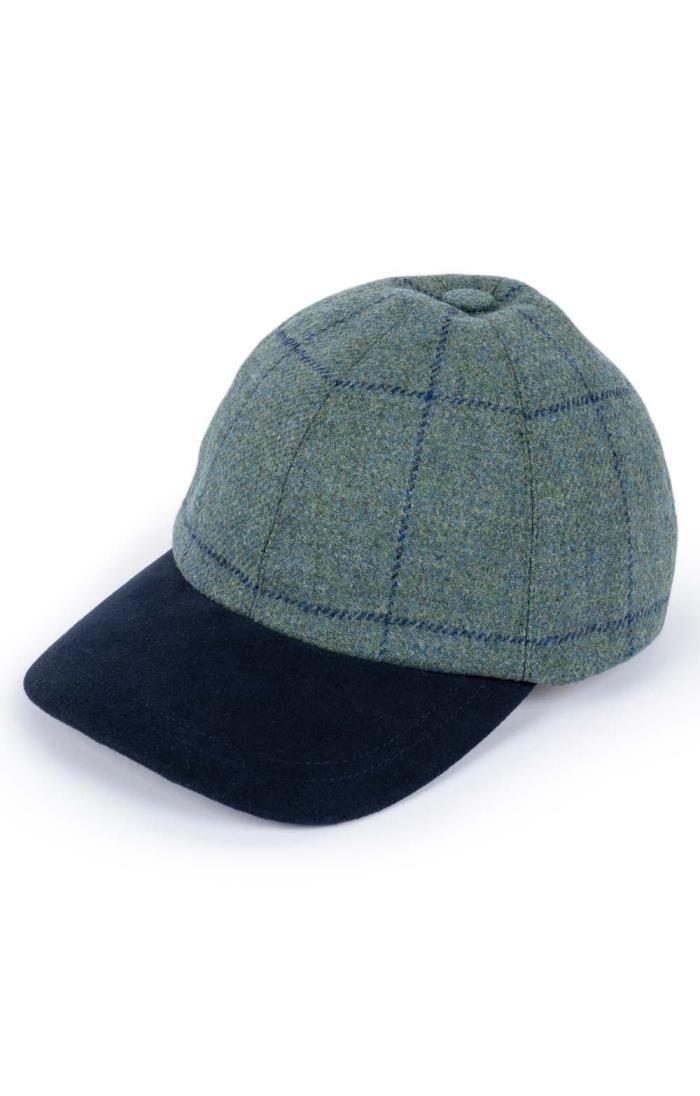 Men's Tweed Baseball Cap Men's Hats House Of Bruar
