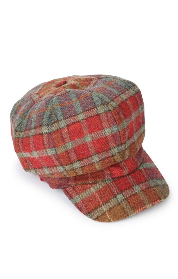 Ladies 8 Piece Tweed Cap House of Bruar