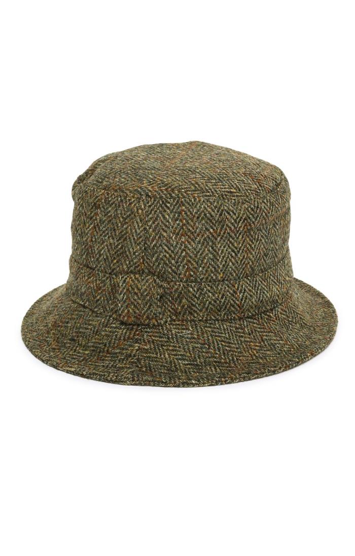 Mens Failsworth Harris Tweed Grouse Hat House of Bruar