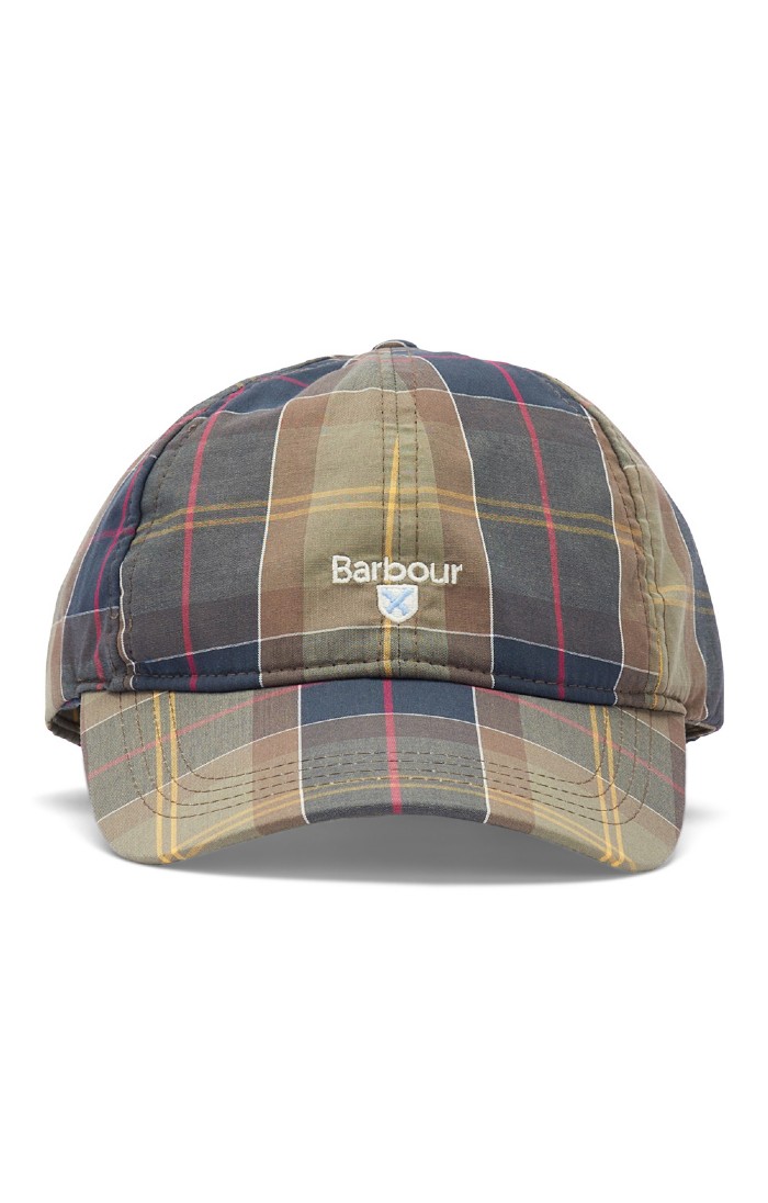 Ladies Barbour Tartan Sports Cap, Brown House of Bruar