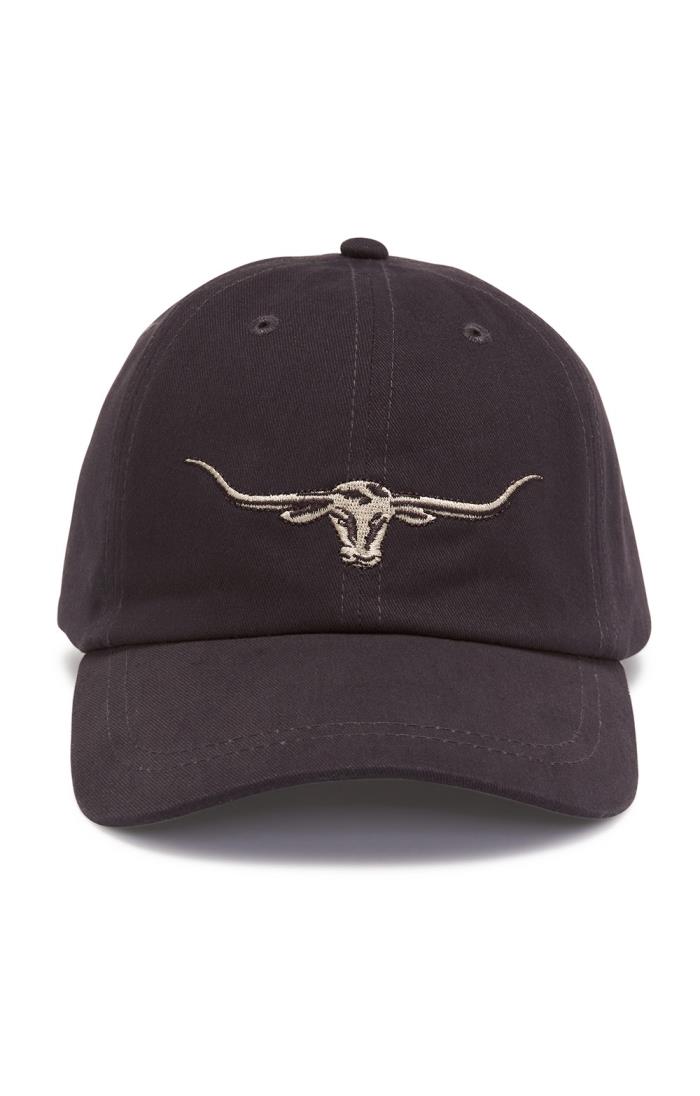 RM Williams Steer Head Logo Cap House of Bruar