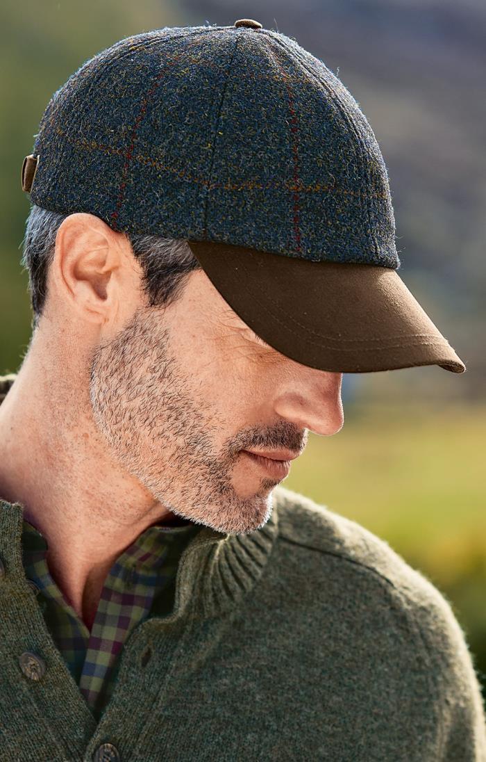 tweed baseball cap