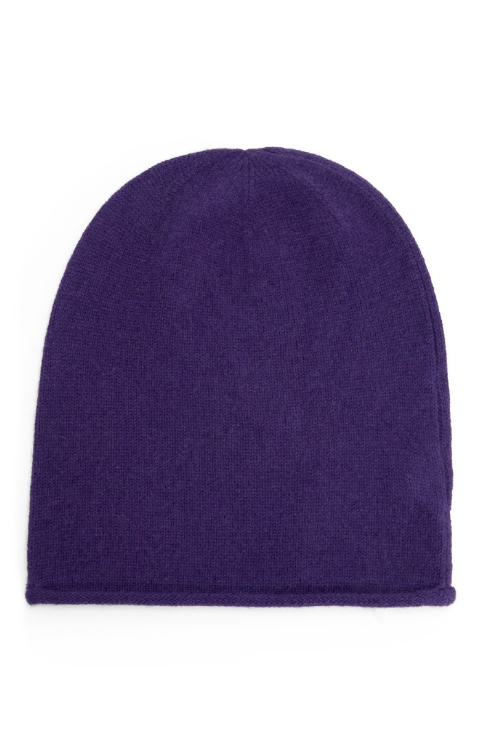Ladies Gauzy Cashmere Beanie, Orange House of Bruar