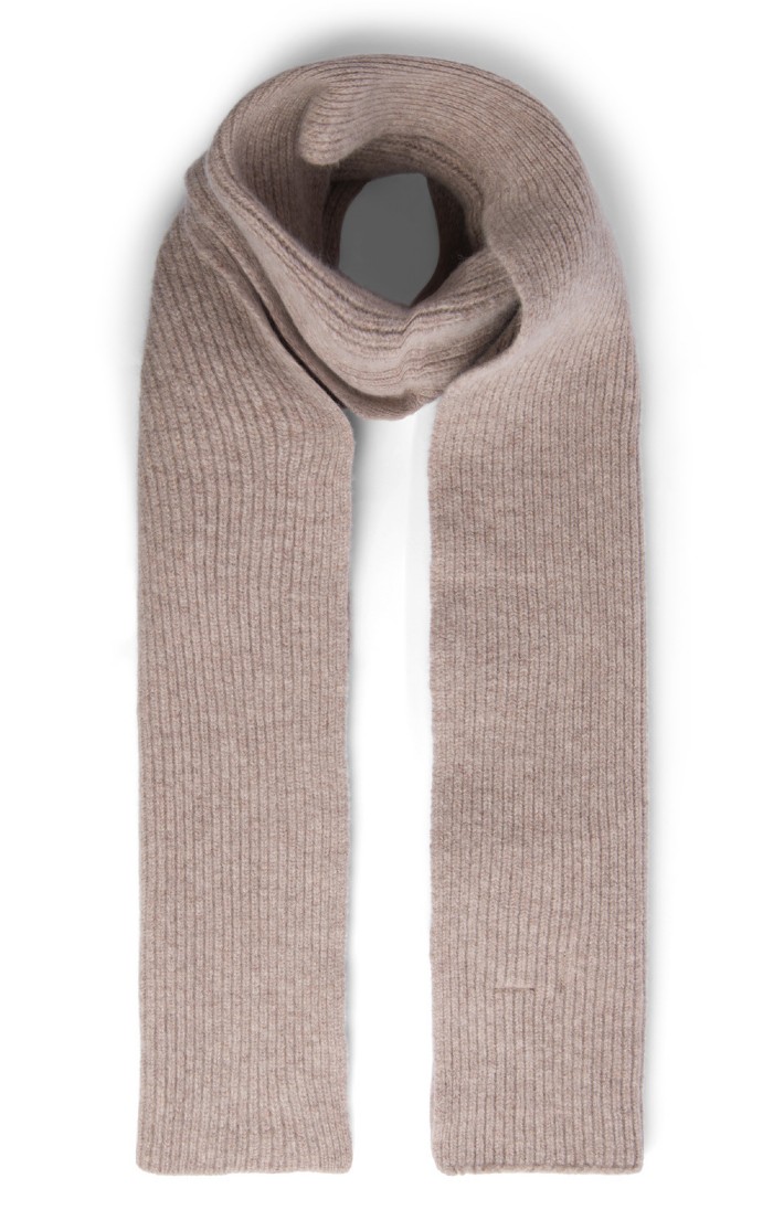 Lambswool Spearmint and Smoke Scarf main image 1
