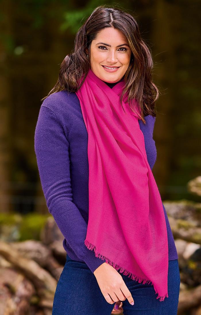 Blush cashmere wrap hotsell
