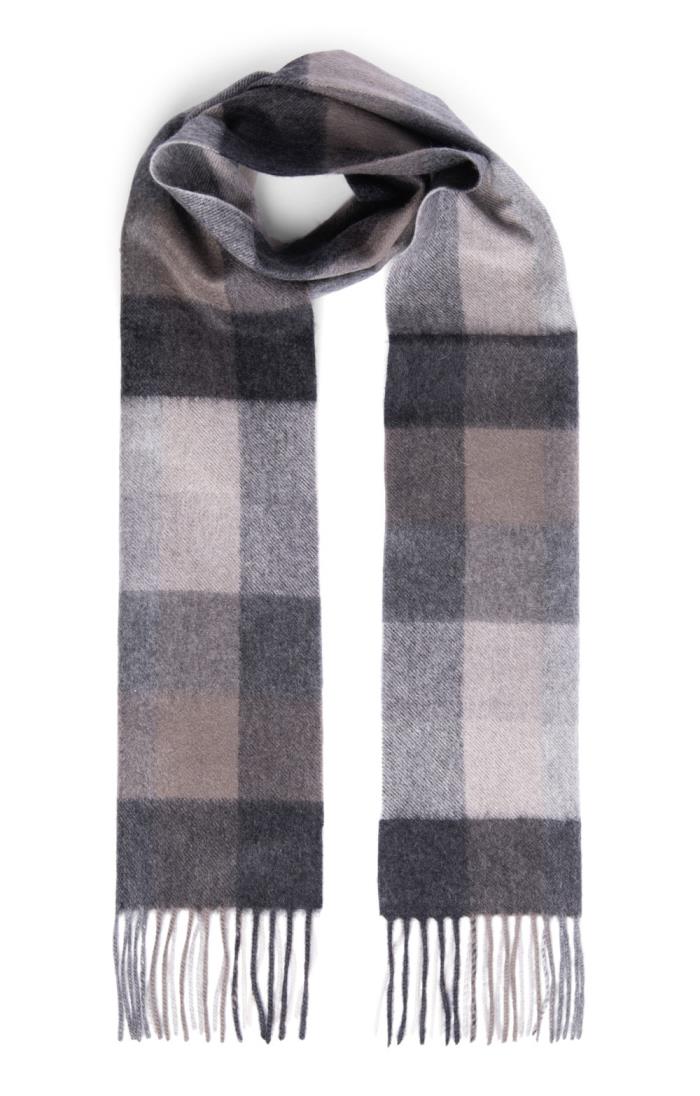 Check shop scarf ladies