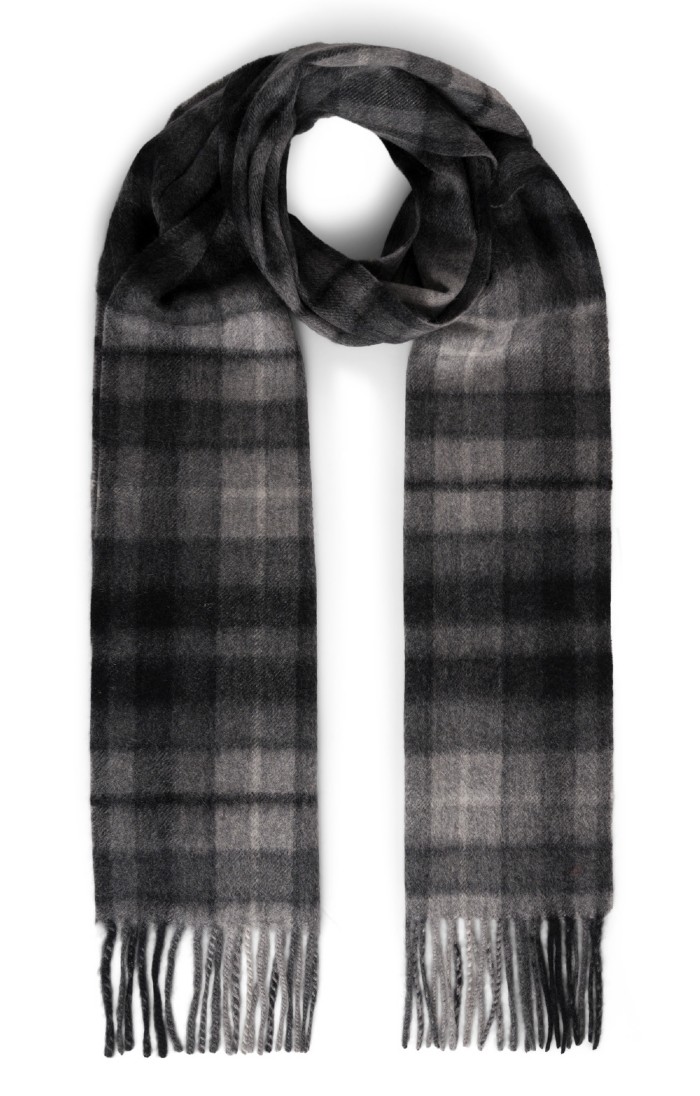 Cashmere Tartan Scarf - House of Bruar