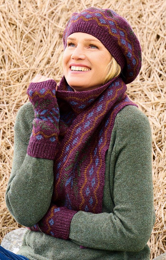 fairisle scarf pattern