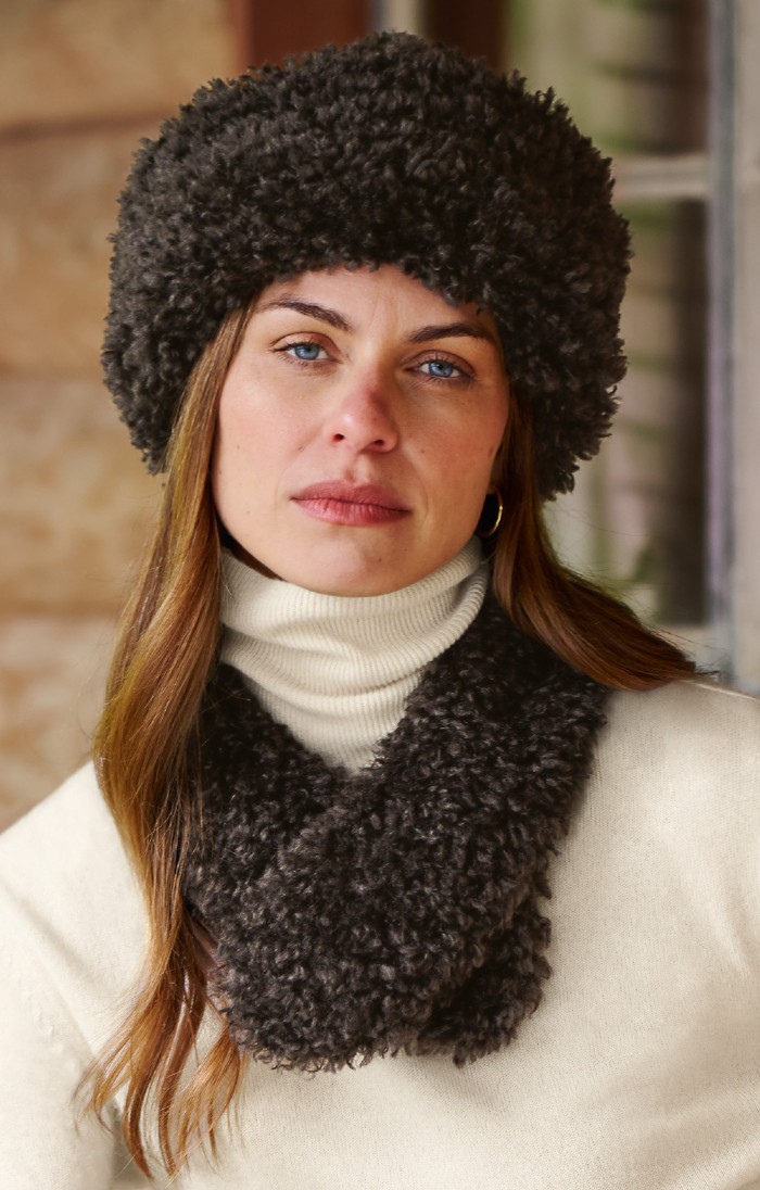 Vintage fur collar hotsell