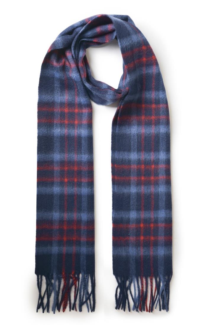Serena Tartan Lambswool Scarf