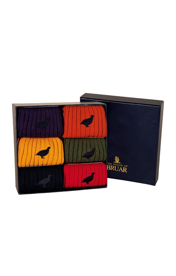 6 Pack Men's Mercerized Cotton Formal Socks – Side Panel Design, Made In Italy – DANIEL JACOBS