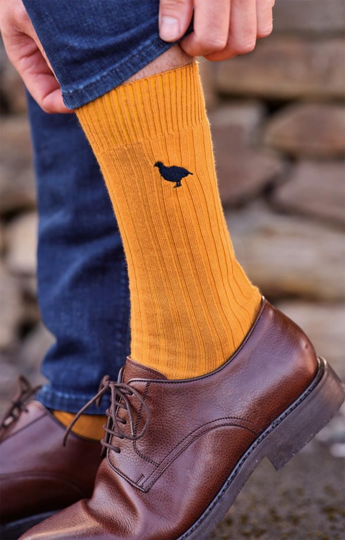 Men's Socks & Underwear Cotton & Wool Long Socks House of Bruar