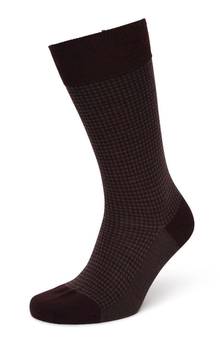 Mens Houndstooth Sock House of Bruar
