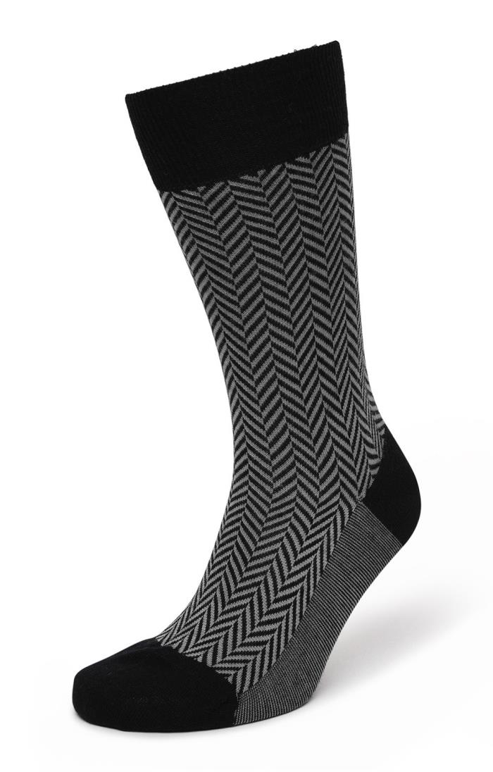 Mens Chunky Herringbone Sock House of Bruar