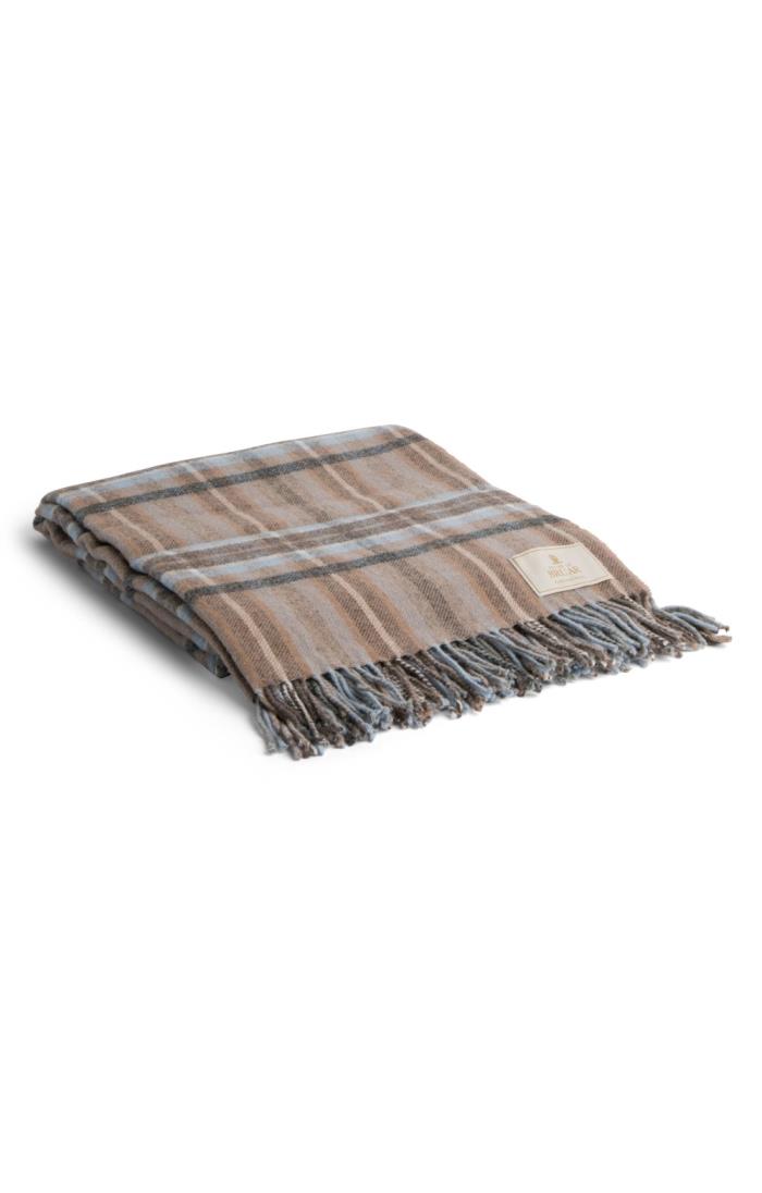 Pure New Wool Check Rug House of Bruar