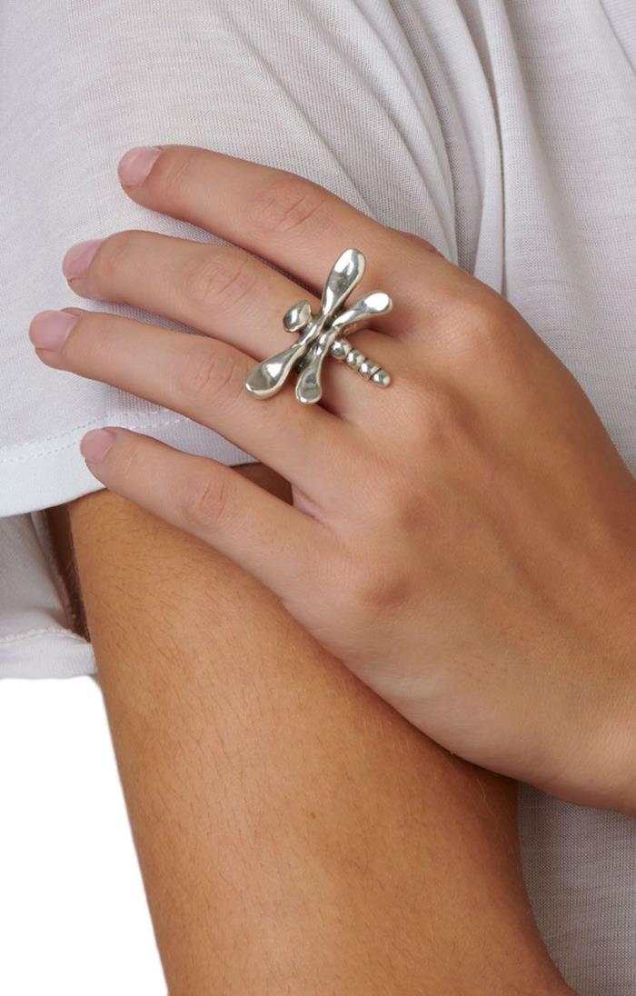 Uno de 50 dragonfly best sale ring