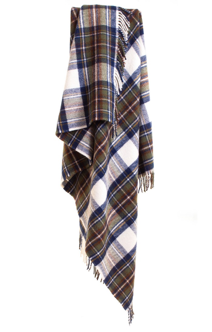 Thick tartan blanket best sale