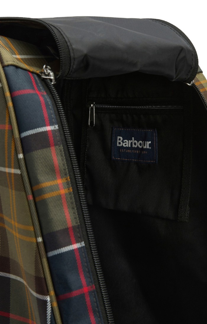 Barbour Tartan Wellington Bag, Brown House of Bruar