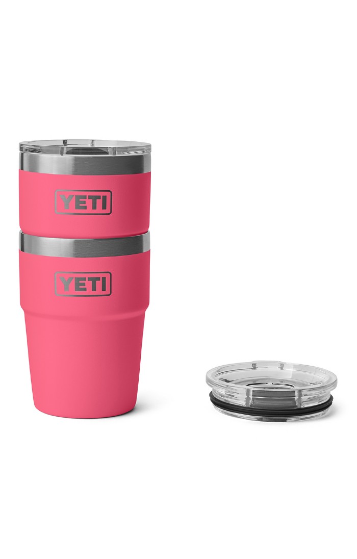 Yeti Rambler 16oz Stackable Cup, White - House of Bruar