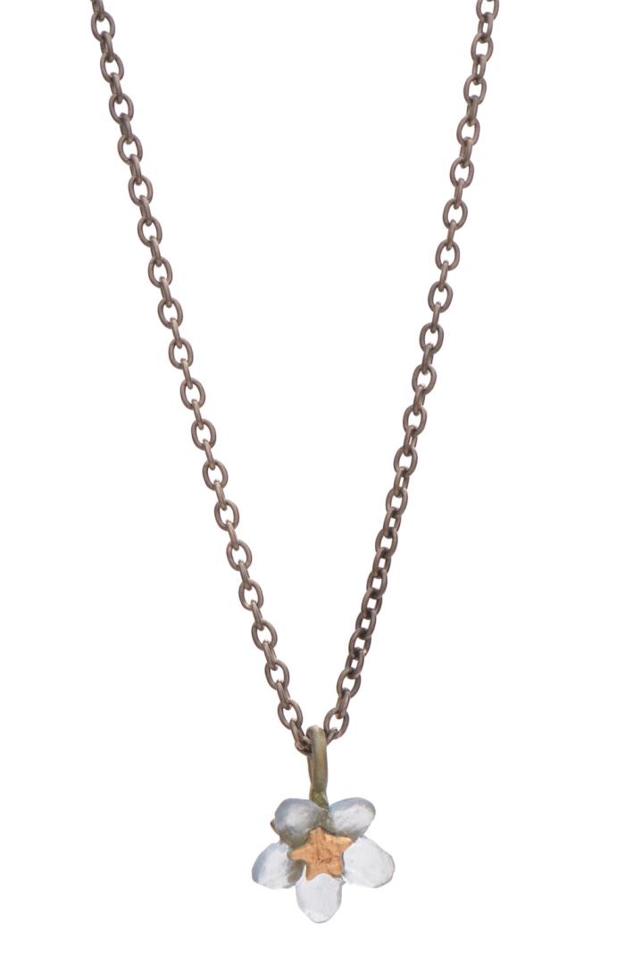 Ladies Michael Michaud Forget Me Not Pendant House of Bruar