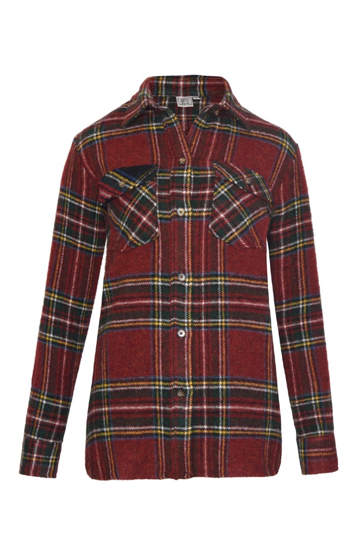 Check Shirt Barbour Shirts Womens Red Ladies British Tweed