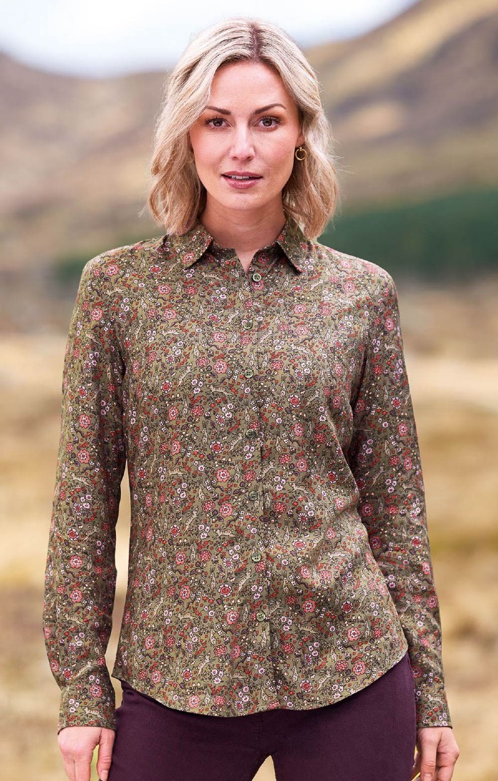 Brennan Cotton Brush Shirt