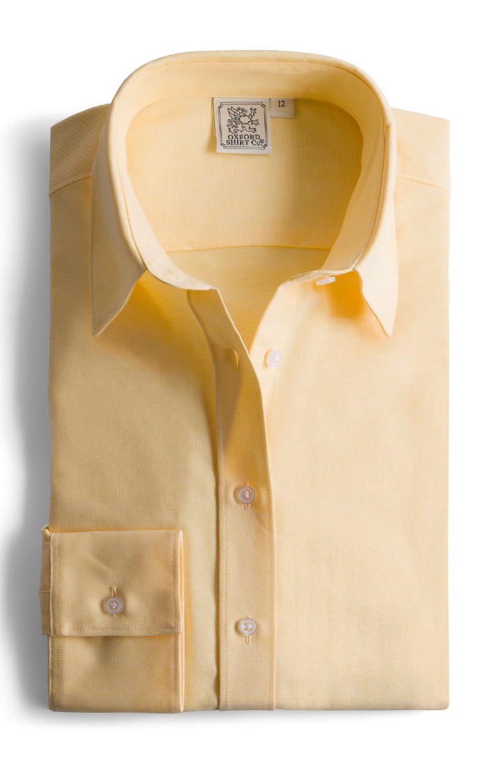 Ladies Cotton Oxford Shirt, Pink House of Bruar