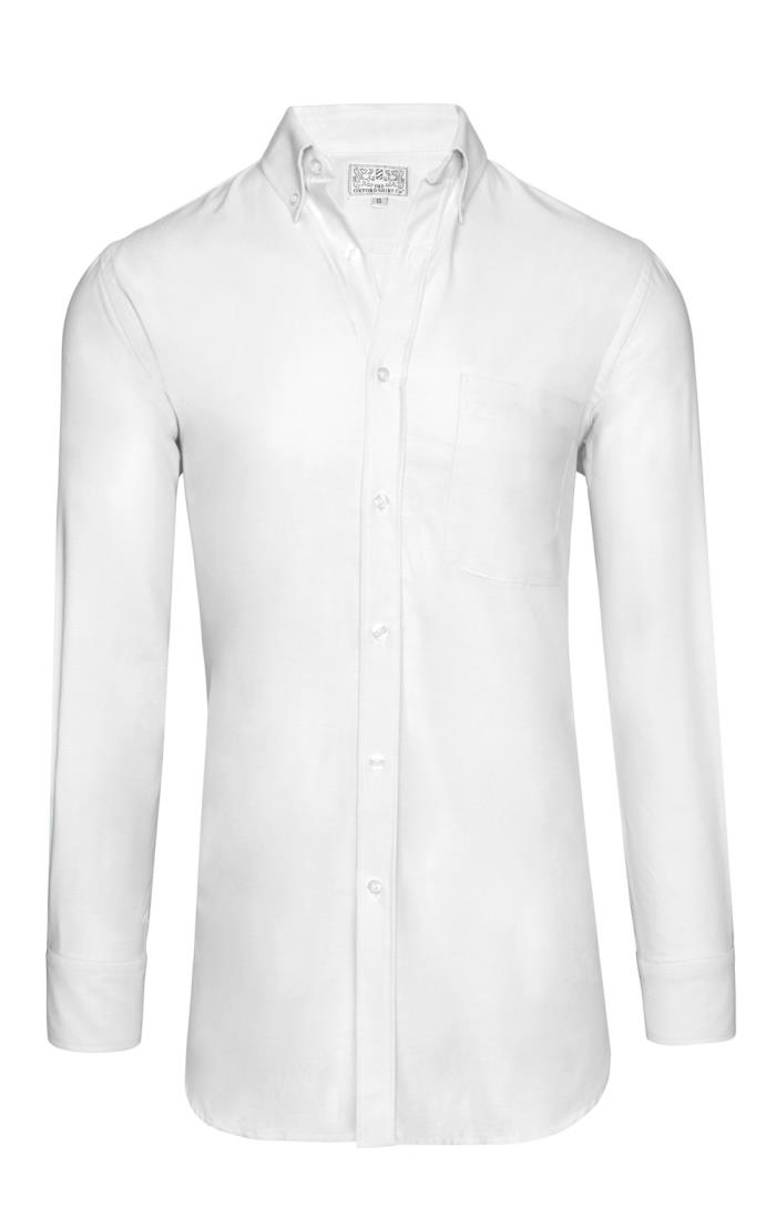 Men s Button Down Collar Oxford Shirt House of Bruar
