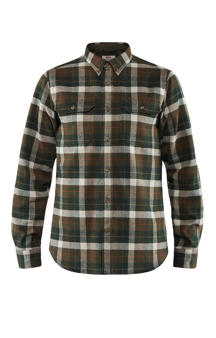 rustig aan Secretaris niet voldoende Mens Fjallraven Singi Flannel Shirt - House of Bruar